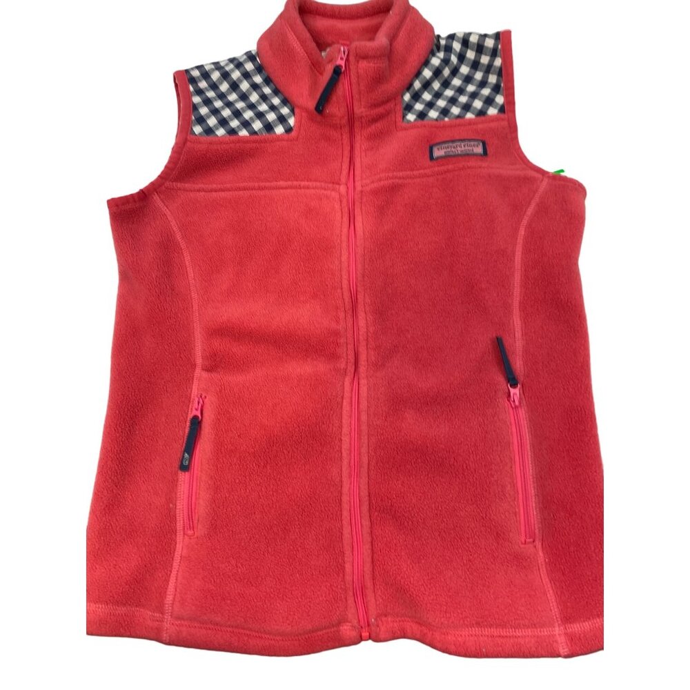 Vineyard Vines pink vest youth size L SKU 3484